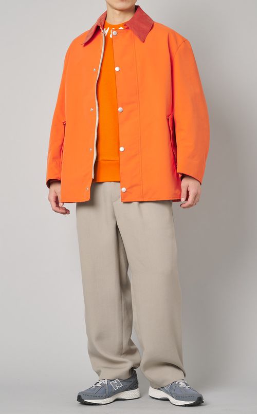 ネックロゴスウェット