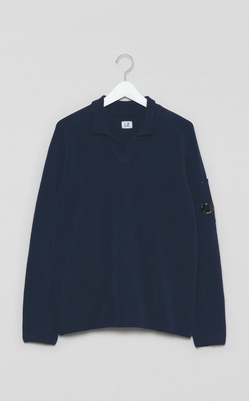 スキッパーポロニット