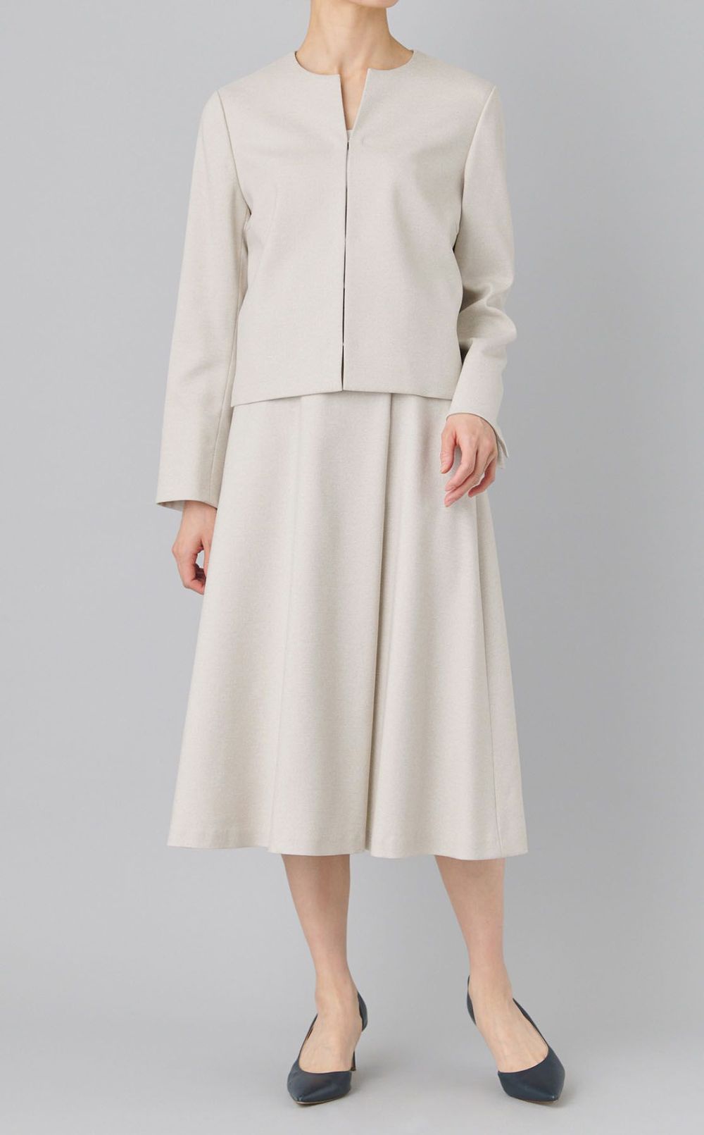 タックフレアスカート