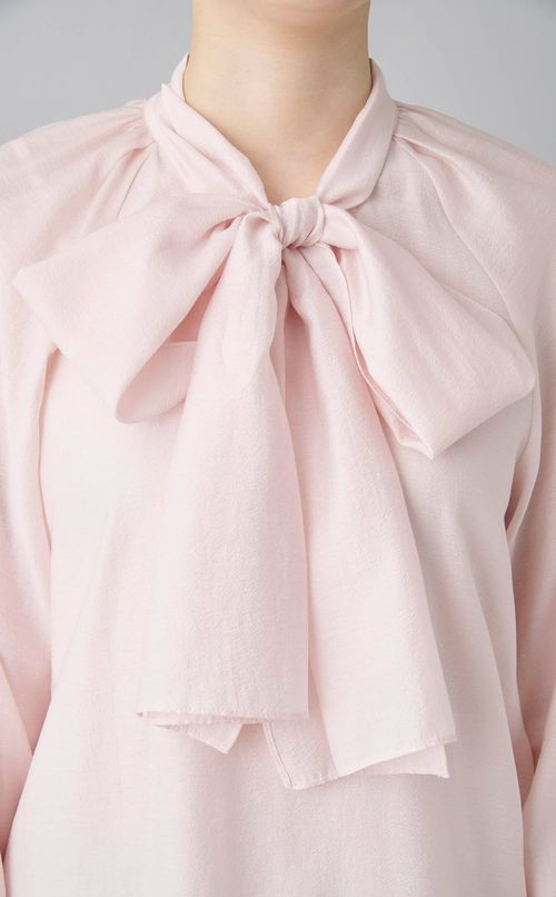 ビッグリボンセミシアーブラウス