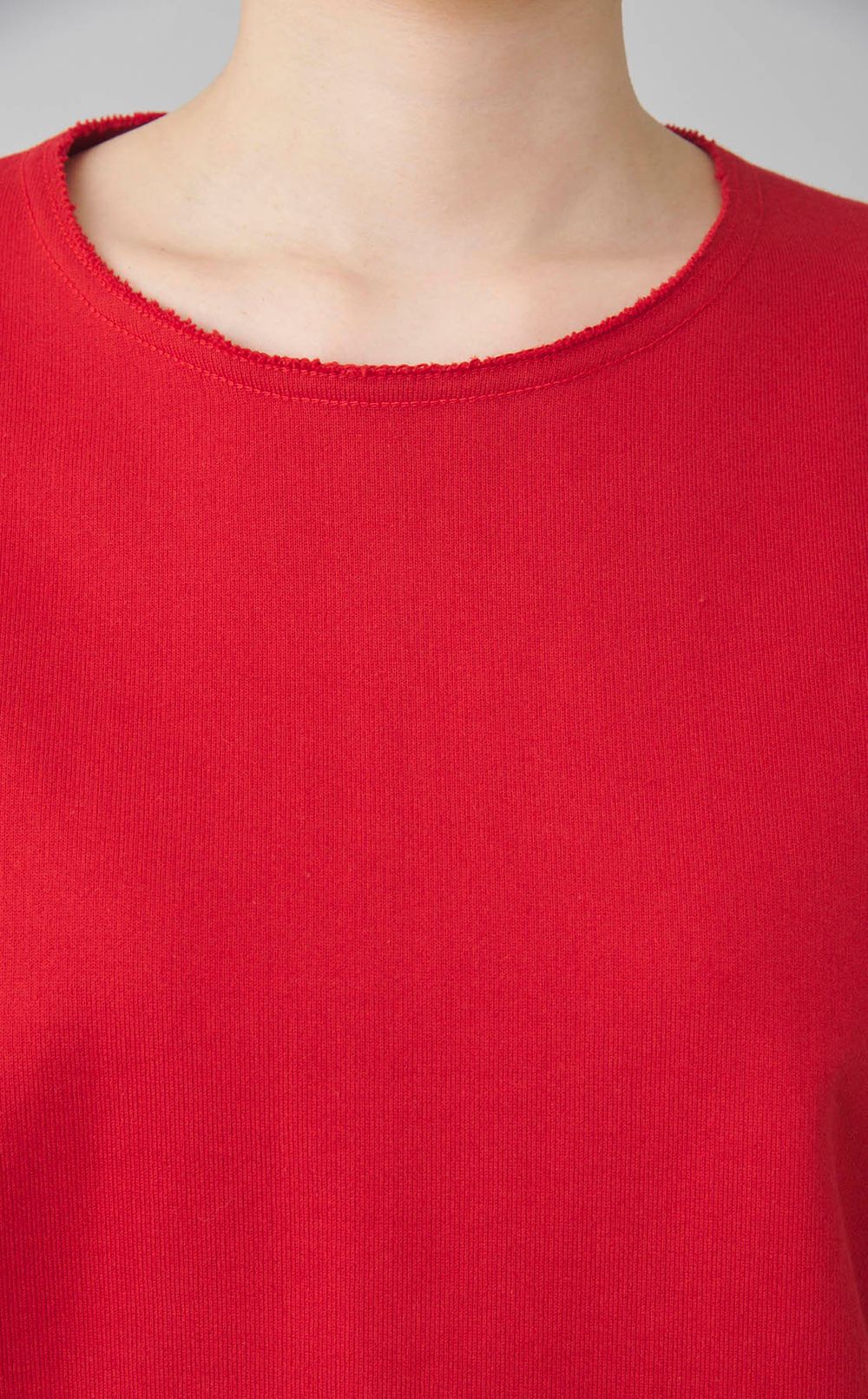 スエットスリーブレスプルオーバー