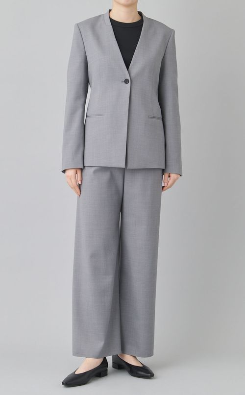 ウールツイルリラックスパンツ