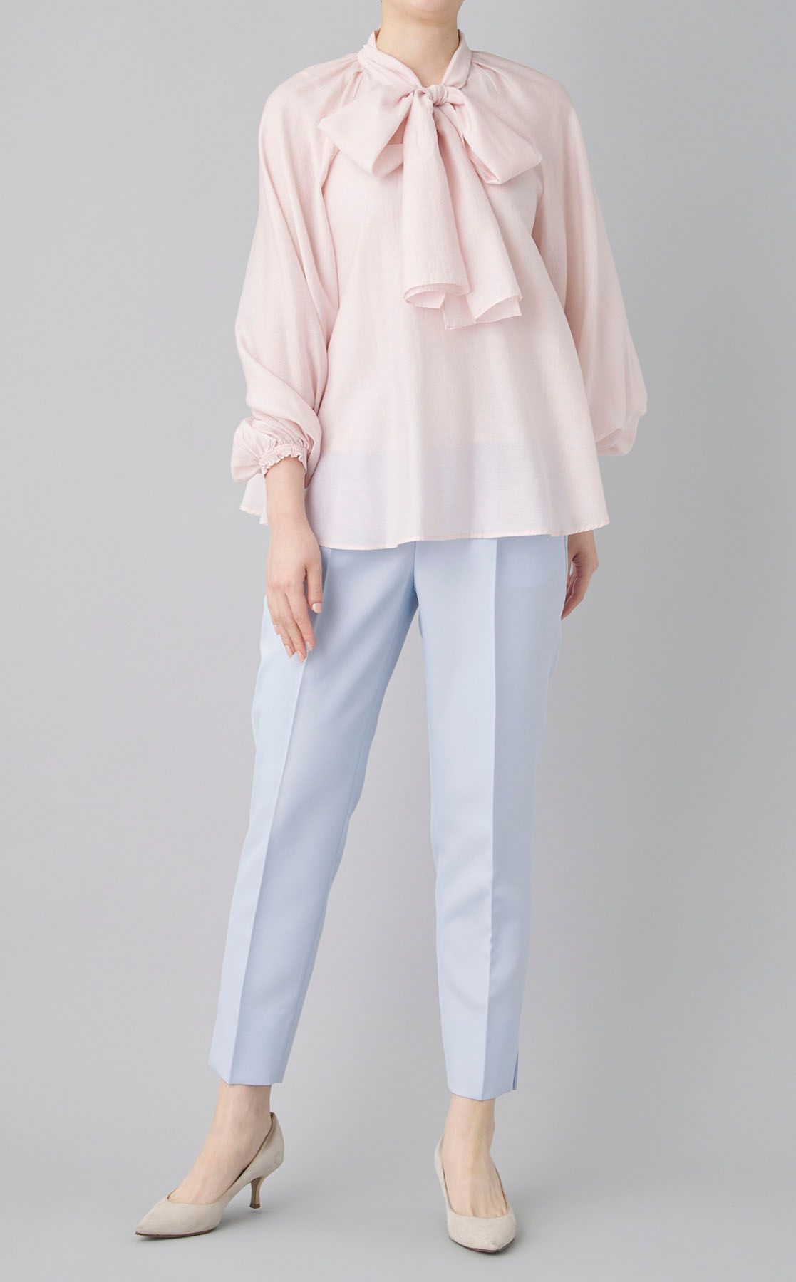 CELFORD｜ビッグリボンセミシアーブラウス