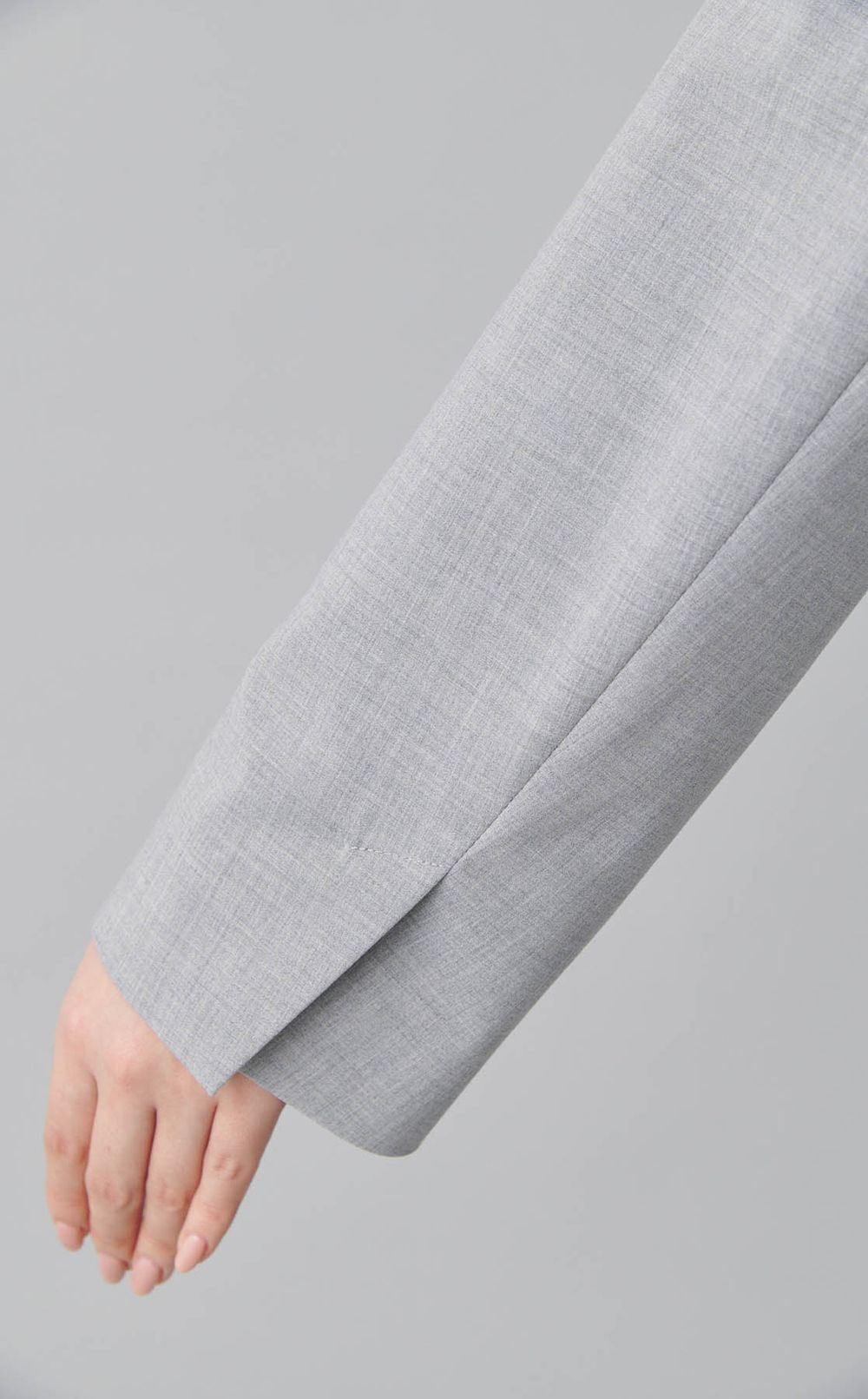 ノーカラーシングルジャケット