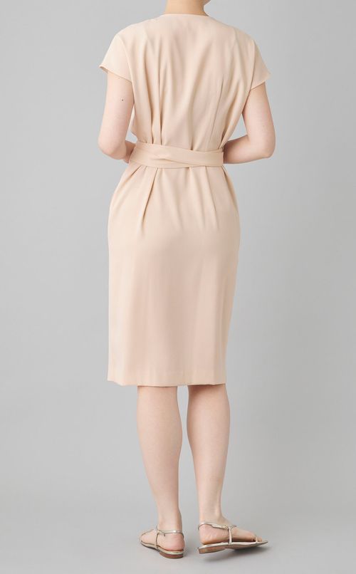 フレンチスリーブラップワンピース