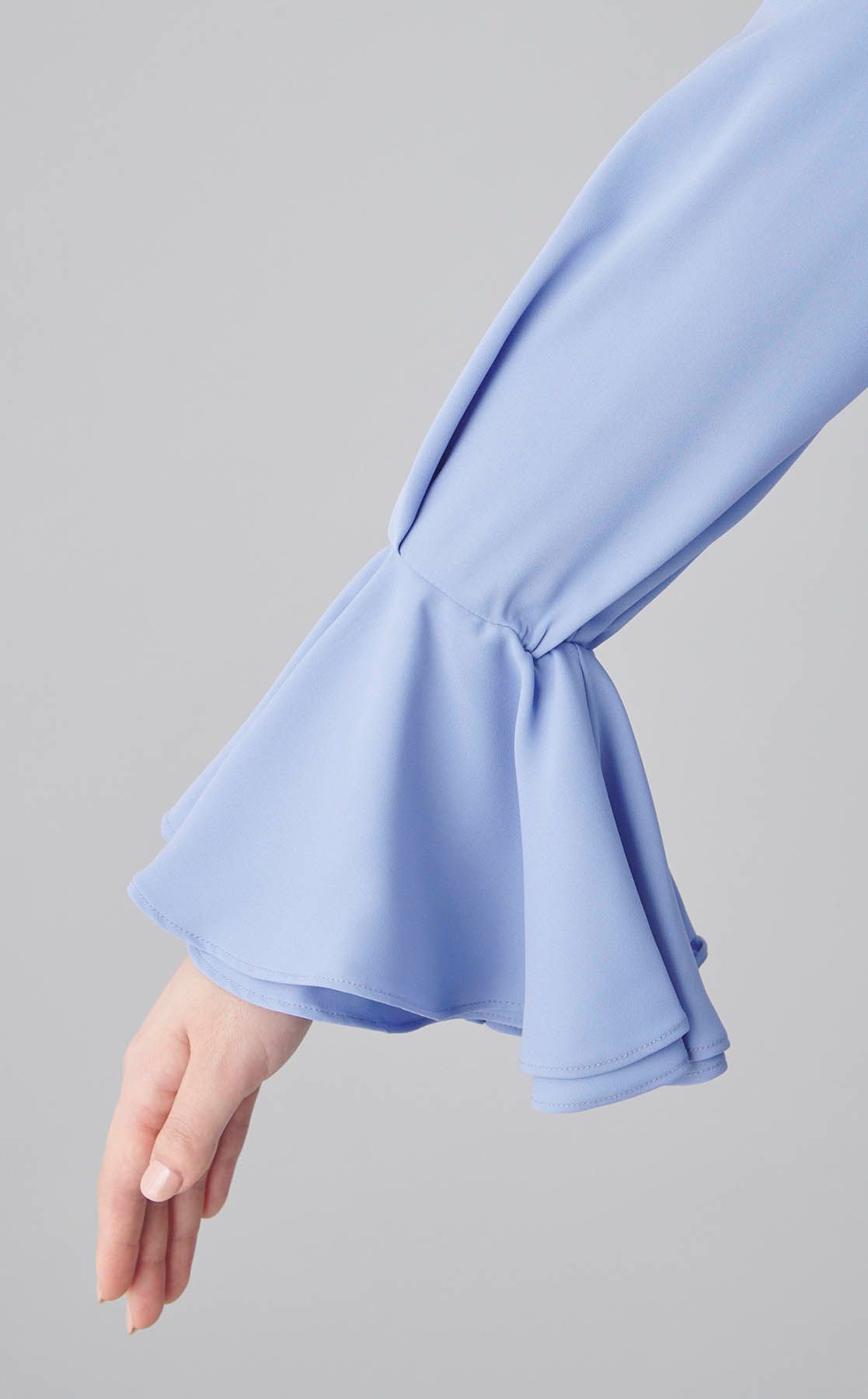 CELFORD｜アシンメトリーフリルブラウス