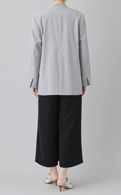 ノーカラーシングルジャケット