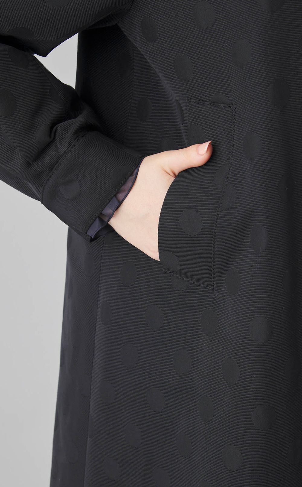 ドットグログランパフノーカラーコート