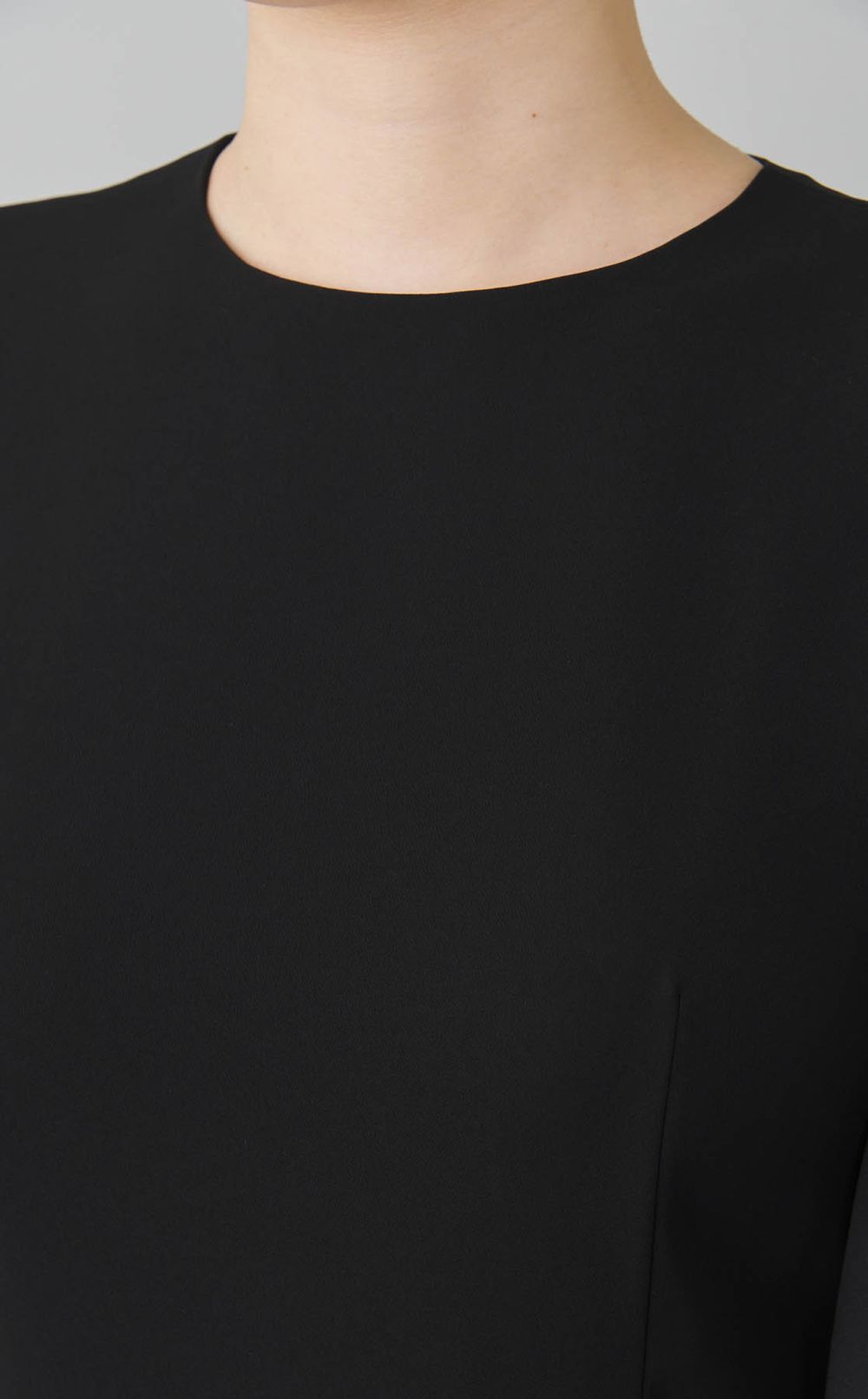 フラワーレースカフスワンピース