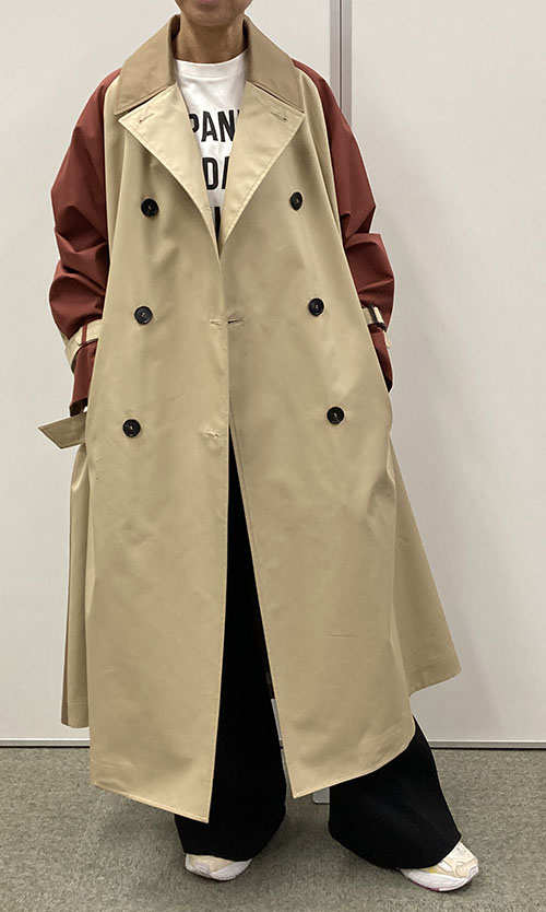 MAX MARA◆I/トレンチコート/40/コットン/CML/122107026 現地価格セール Max Mara(マックスマーラ) トレンチコート(レディース