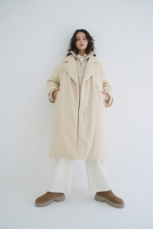 カラーダウンチェスターコート