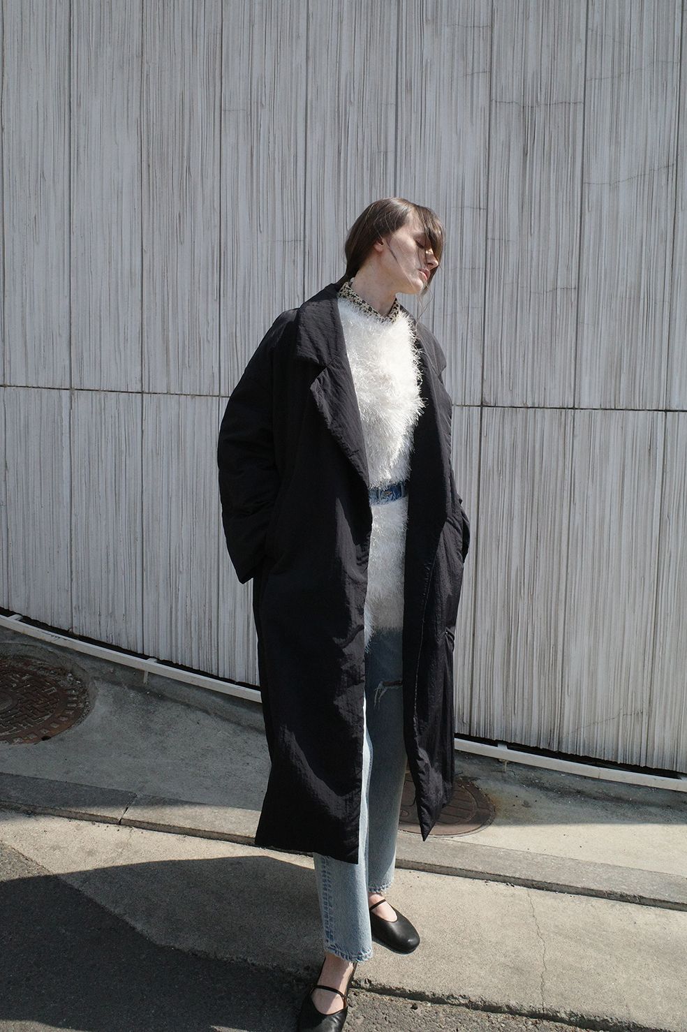 カラーダウンチェスターコート