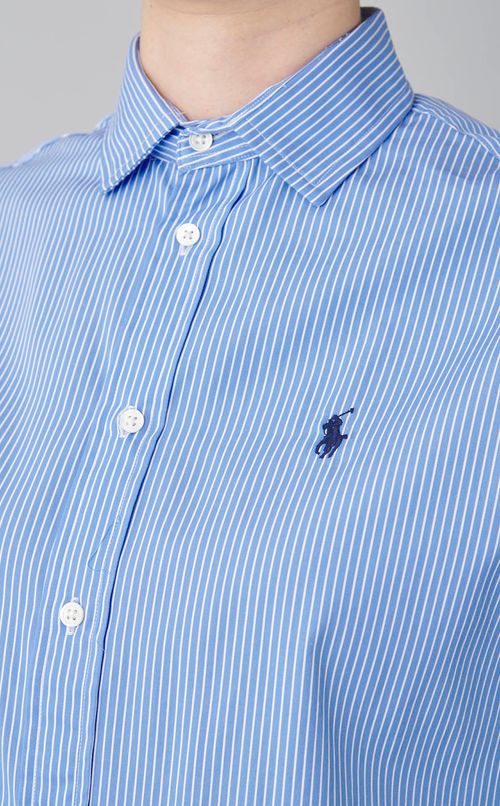 ブロードレジメンタルストライプシャツ