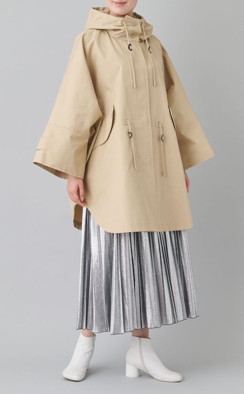オーバーサイズフーディポンチョ
