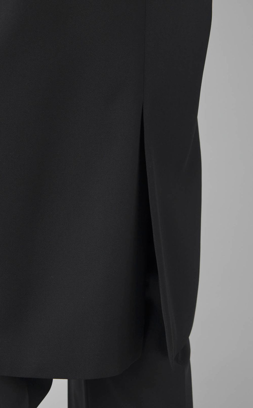 ウールツイルジャケットコート