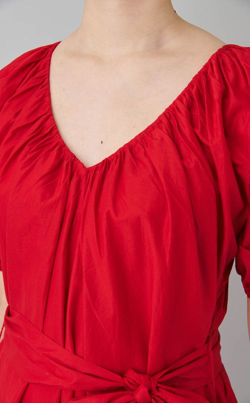 Bellusパフスリーブワンピース