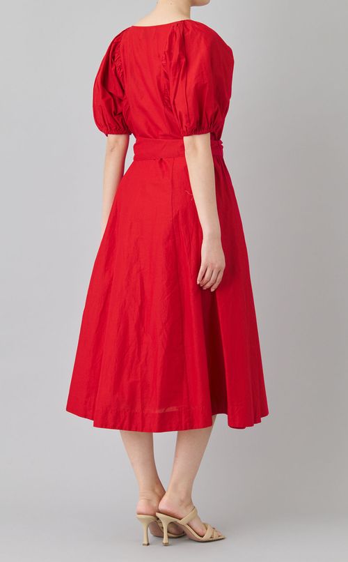 Bellusパフスリーブワンピース