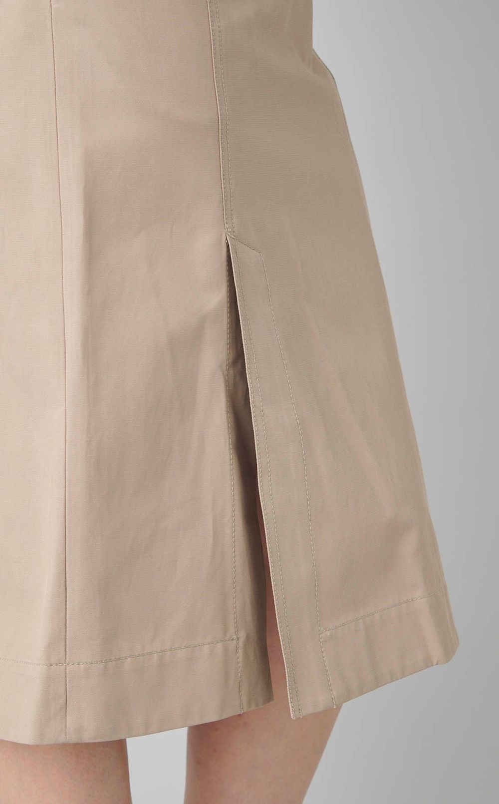 シフォンレイヤードベルテッドスカート