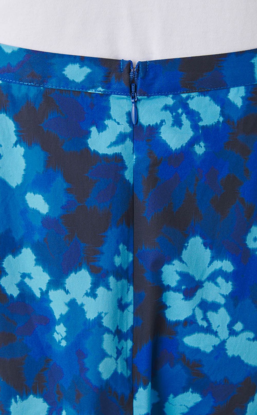 フラワープリントティアードスカー卜