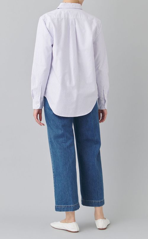 クラッシックオックスストライプシャツ