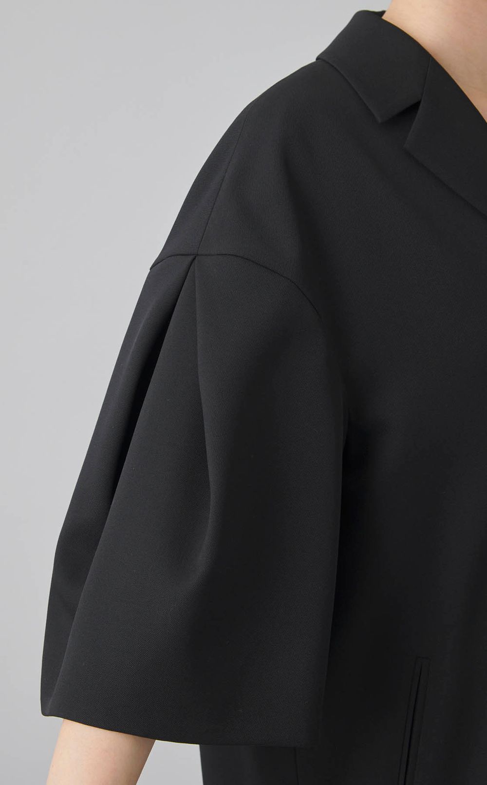 ウールツイルジャケットコート