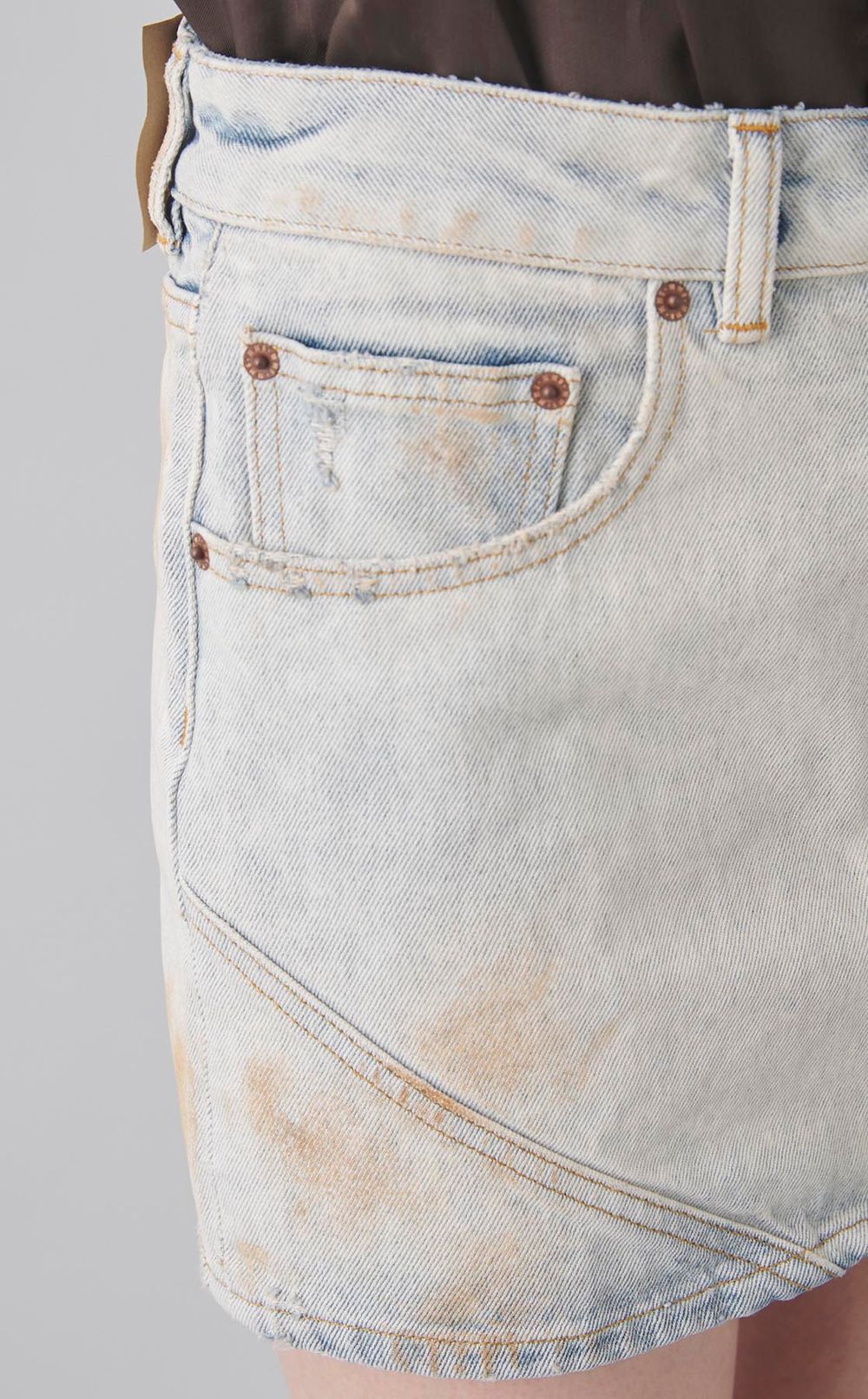 デニムミニスカート