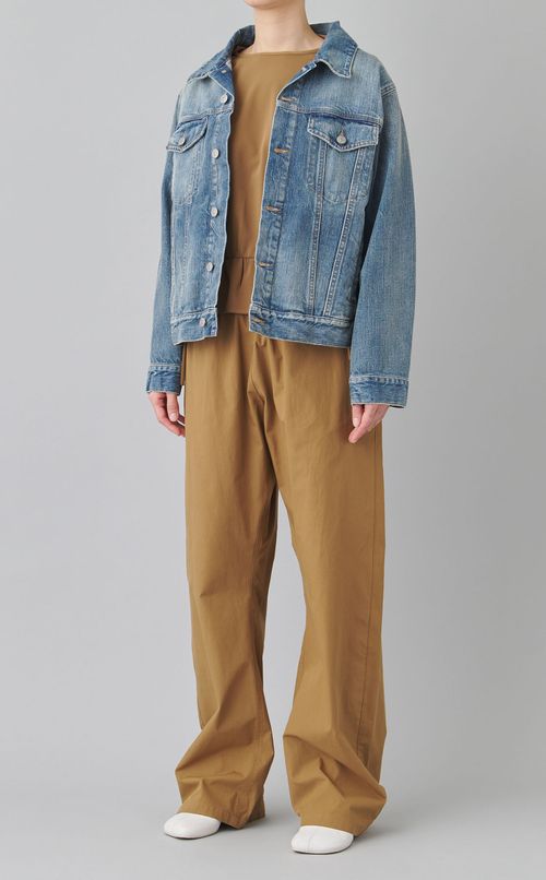 デニムバックデザインジャケット