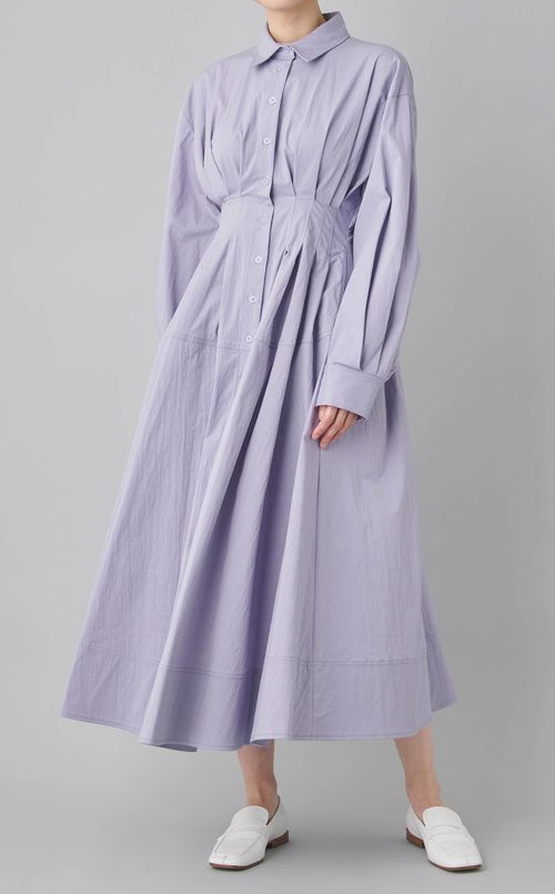 ウエストタックフレアワンピース