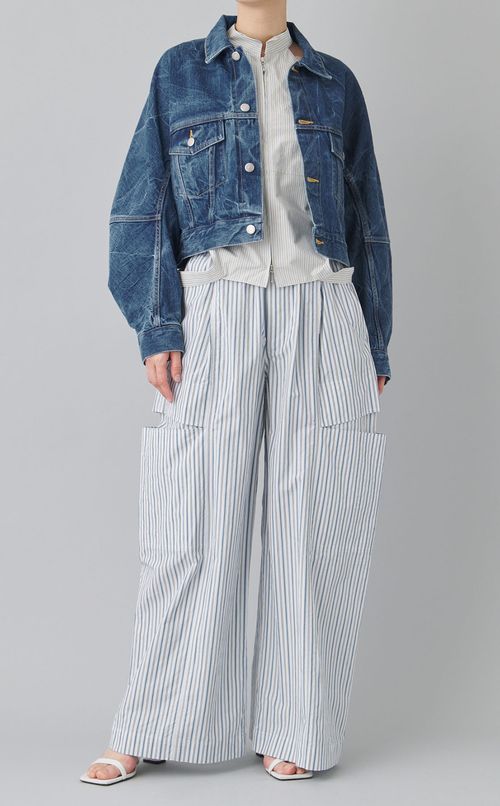 ストライプダブルエンドビスチェ