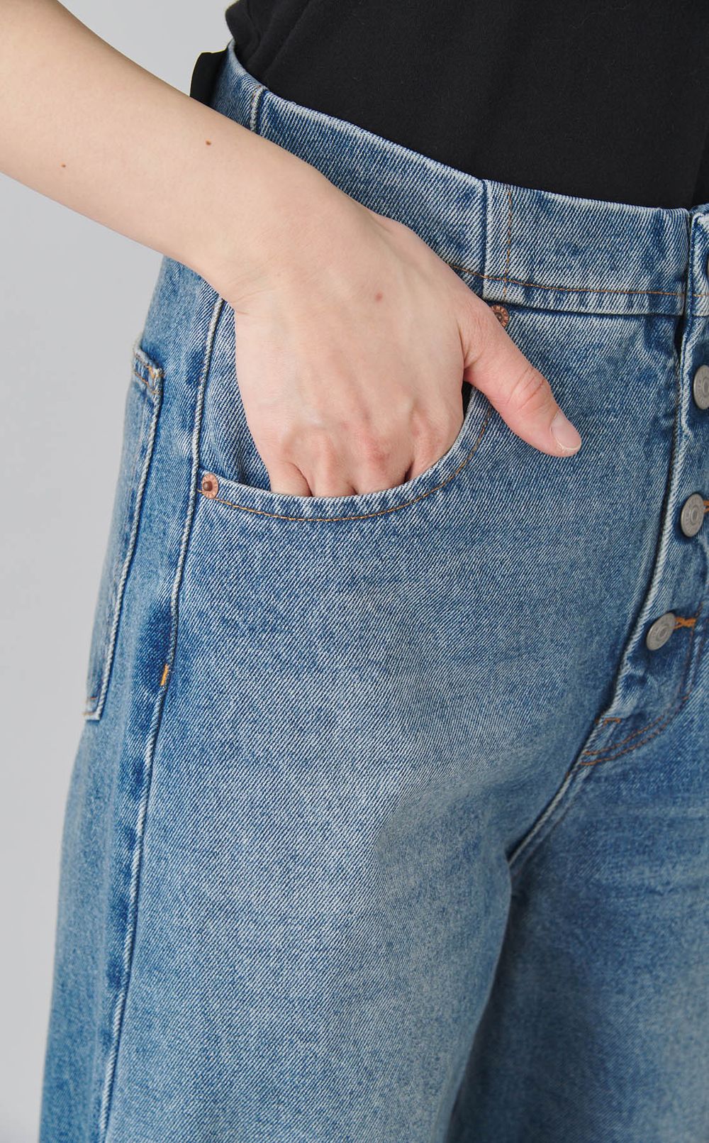 5ポケットデニムパンツ