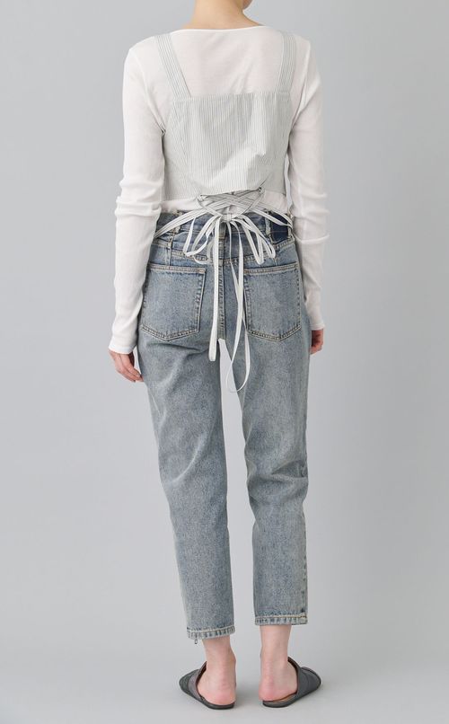 ストライプダブルエンドビスチェ