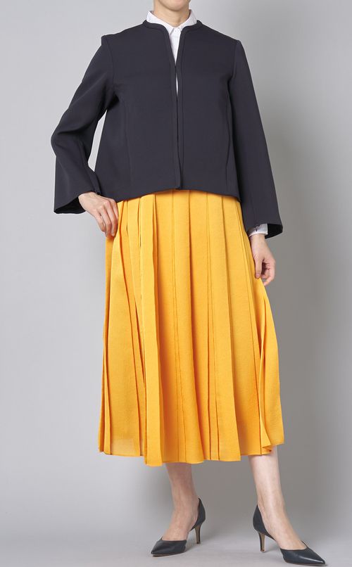 サッカーシフォンプリーツスカート