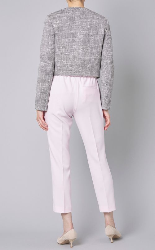 ツイードメタルボタンジャケット