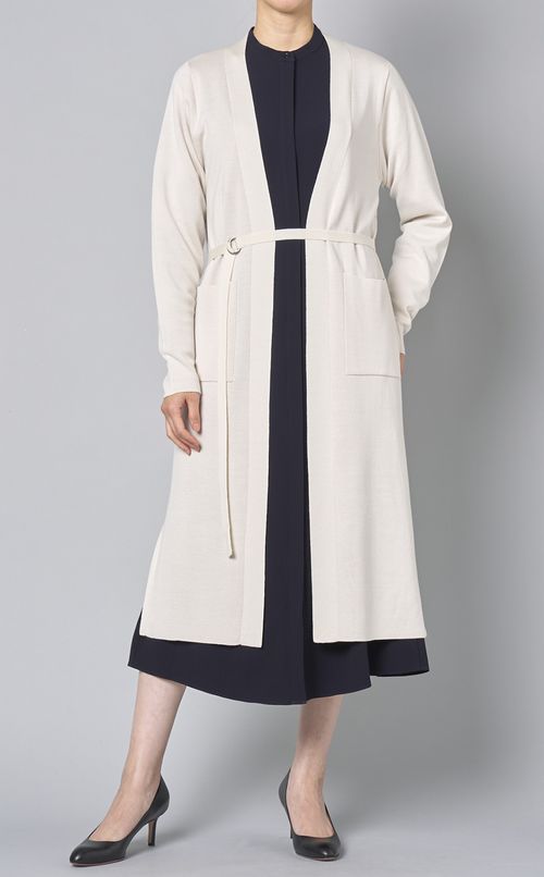 サテンジョーゼットワンピース