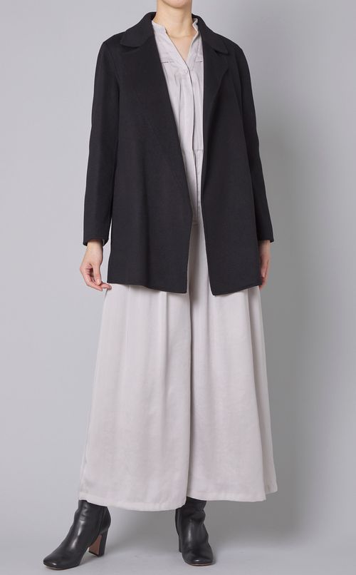 ウールカシミヤジャケットコート