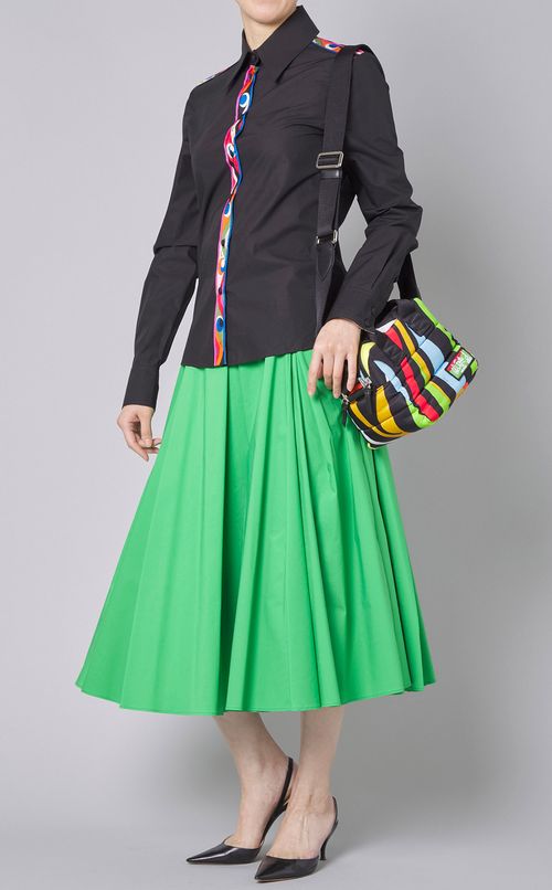 ナイロンマルチプリントショルダーバッグ