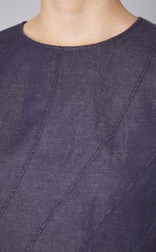 コットンリネンフレアワンピース