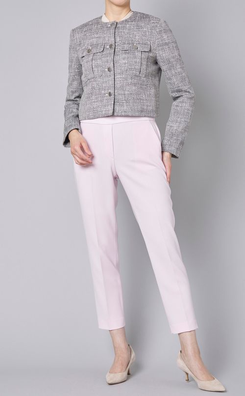 ツイードメタルボタンジャケット