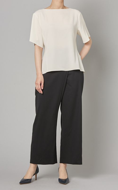 ベルテッドワイドパンツ