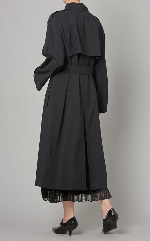 シングルブレストトレンチコート