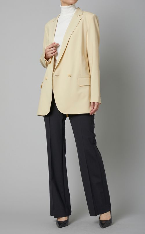 トレサブルウールダブルジャケット