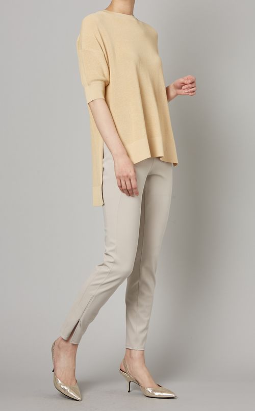 センターシームスキニーパンツ