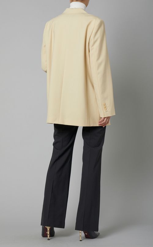 トレサブルウールダブルジャケット