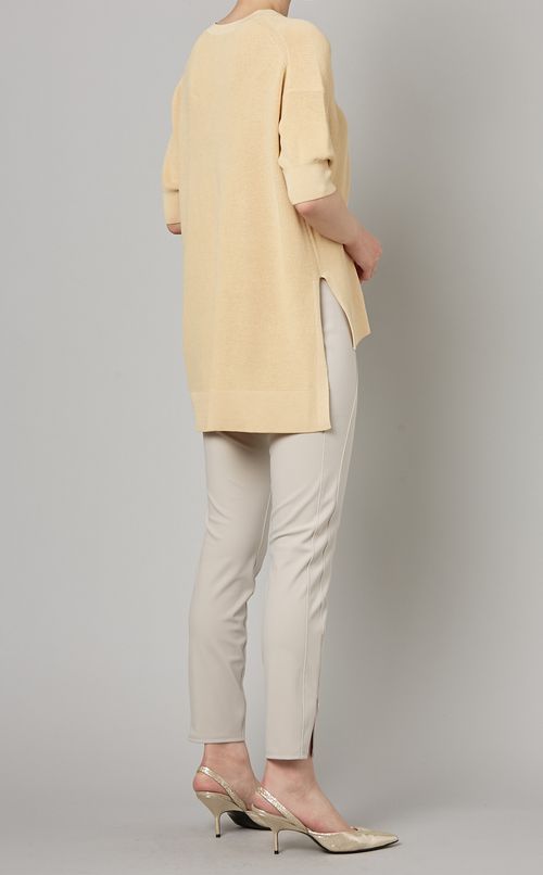 センターシームスキニーパンツ