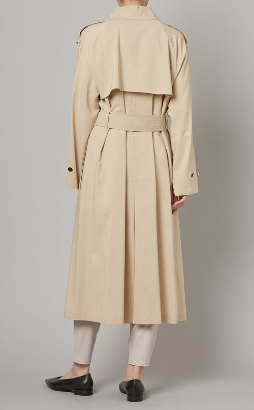 シングルブレストトレンチコート