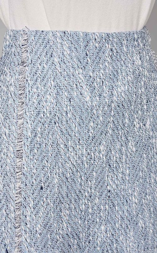 ツイードフリンジAラインスカート