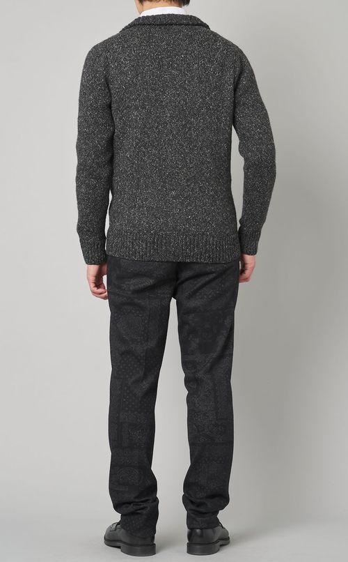 ツイストメランジカーディガン