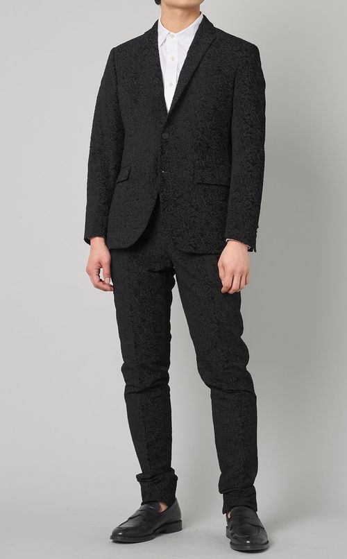 ペイズリージャガードシティパンツ