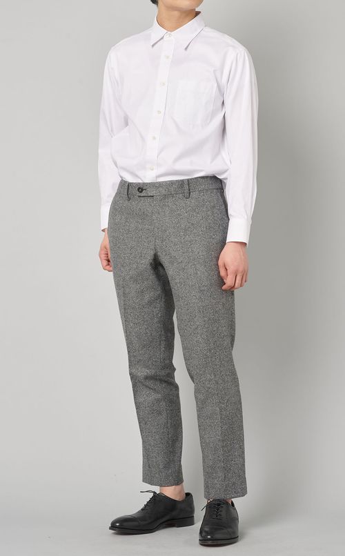 カシミヤブレンドパンツ