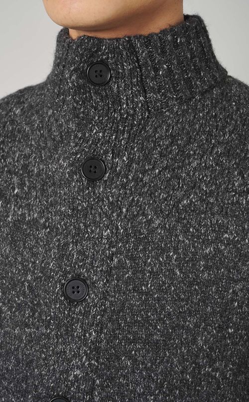 ツイストメランジカーディガン